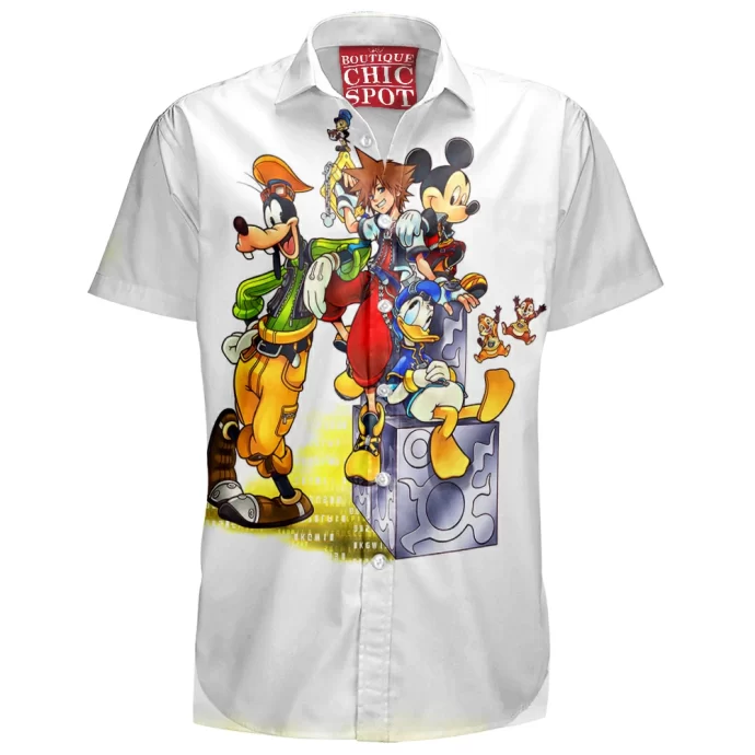 Kingdom Hearts Hawaiian Shirt