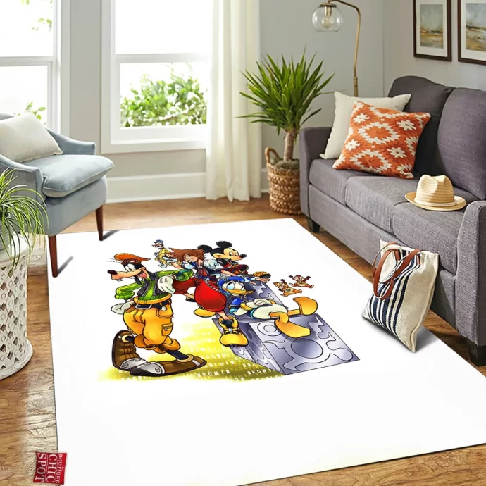 Kingdom Hearts Rectangle Rug