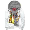 Game Zip-Fleece-Hoodie, Kingdom Hearts Zip-Fleece-Hoodie