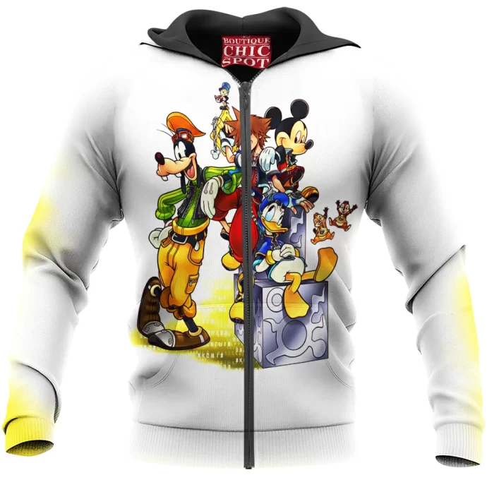 Kingdom Hearts Zip Hoodie