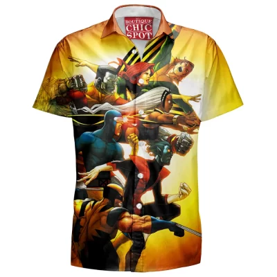 Comic Hawaiian-Shirt, X-men Hawaiian-Shirt
