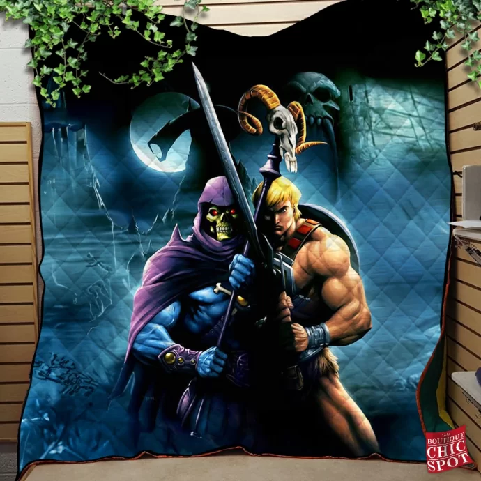 He-man Skeletor Quilt Blanket