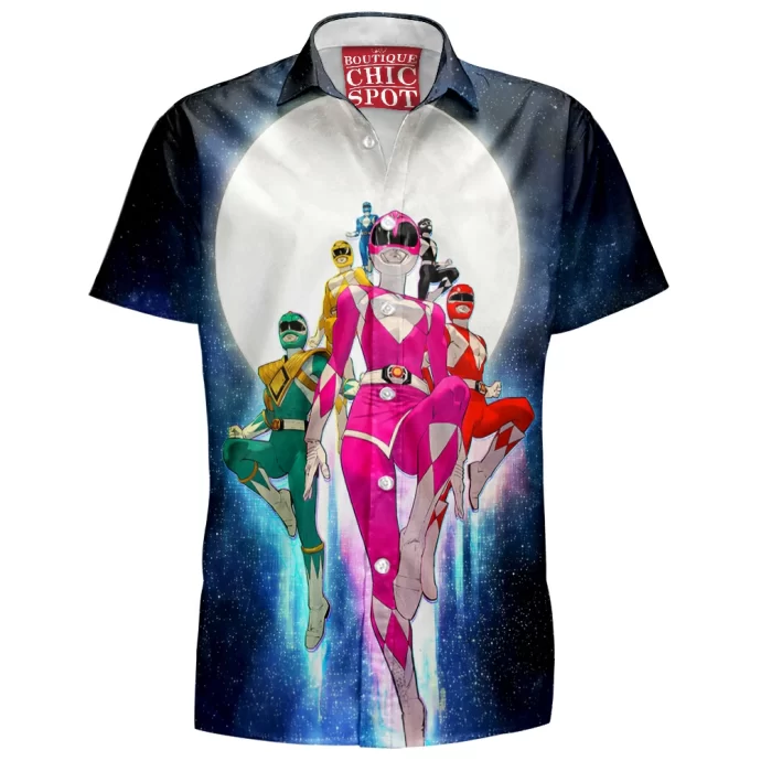 Power Rangers Hawaiian Shirt