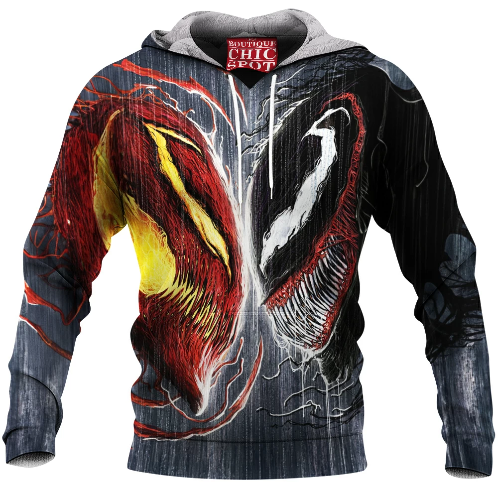 Carnage Fleece-Hoodie, Comic Fleece-Hoodie, Venom Fleece-Hoodie 1 N HUY Boutique 9043 Fleece Hoodie