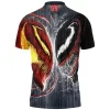 Carnage Polo Shirt, Comic Polo Shirt, Venom Polo Shirt