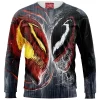 Venom Sweatshirt, Comic Sweatshirt, Carnage Sweatshirt, Villains Sweatshirt, Superhero Sweatshirt