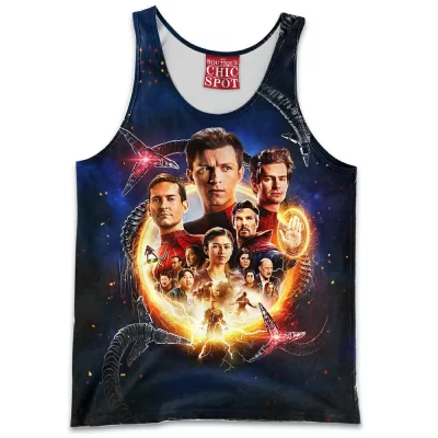 Comic Tank-Top, Spider-Man Tank-Top, Spider-Verse Tank-Top