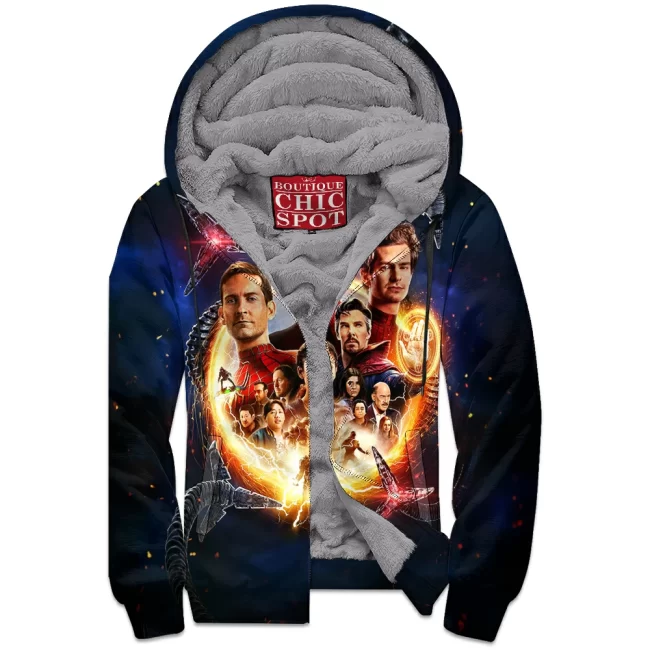 N HUY Boutique 9044 Zip Fleece Hoodie