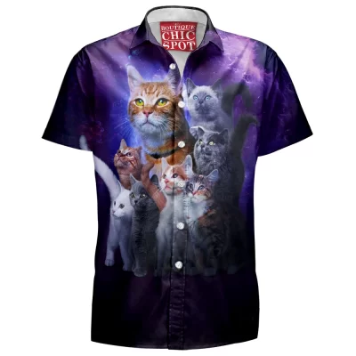 Cat Hawaiian-Shirt