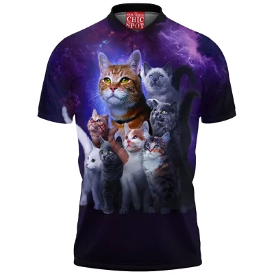 Cat Polo Shirt