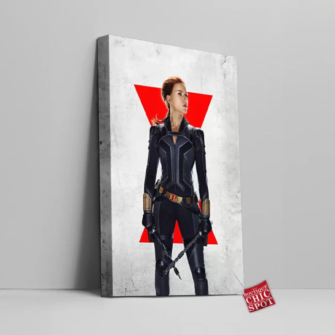 Black Widow Canvas Wall Art