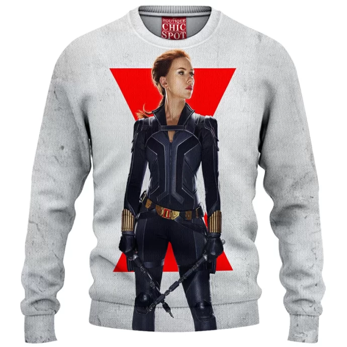 Black Widow Knitted Sweater