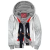 Black Widow Zip-Fleece-Hoodie, Comic Zip-Fleece-Hoodie