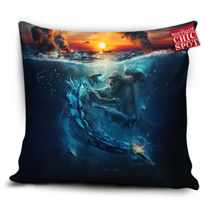 Godzilla Kong Pillow Cover