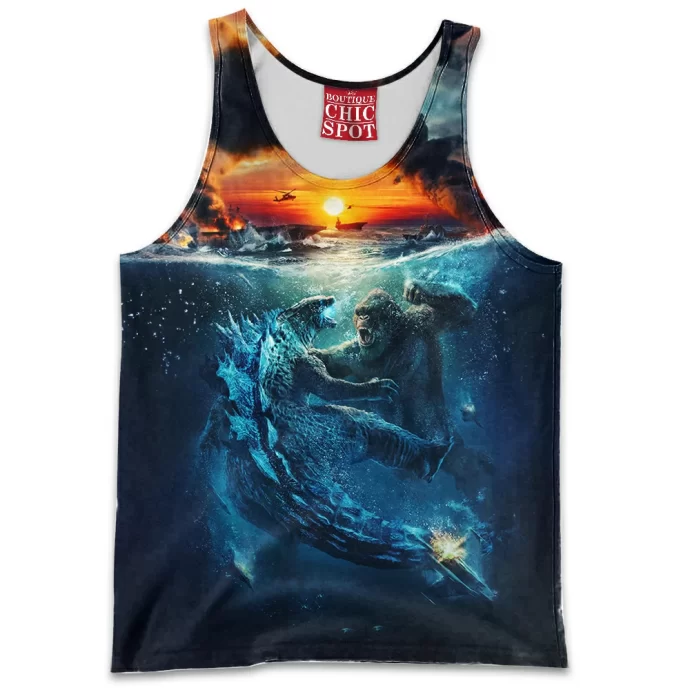 Godzilla Kong Tank Top