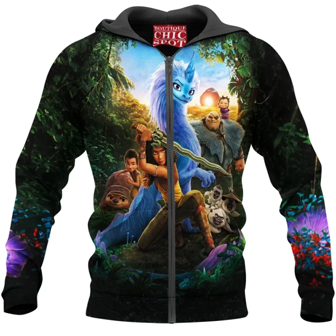 Raya the Last Dragon Zip Hoodie