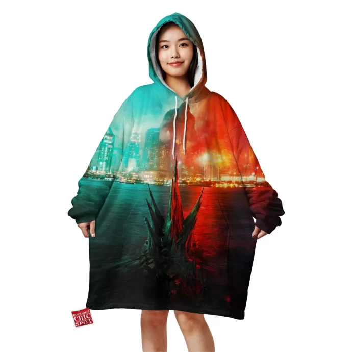 Godzilla Kong Blanket Hoodie