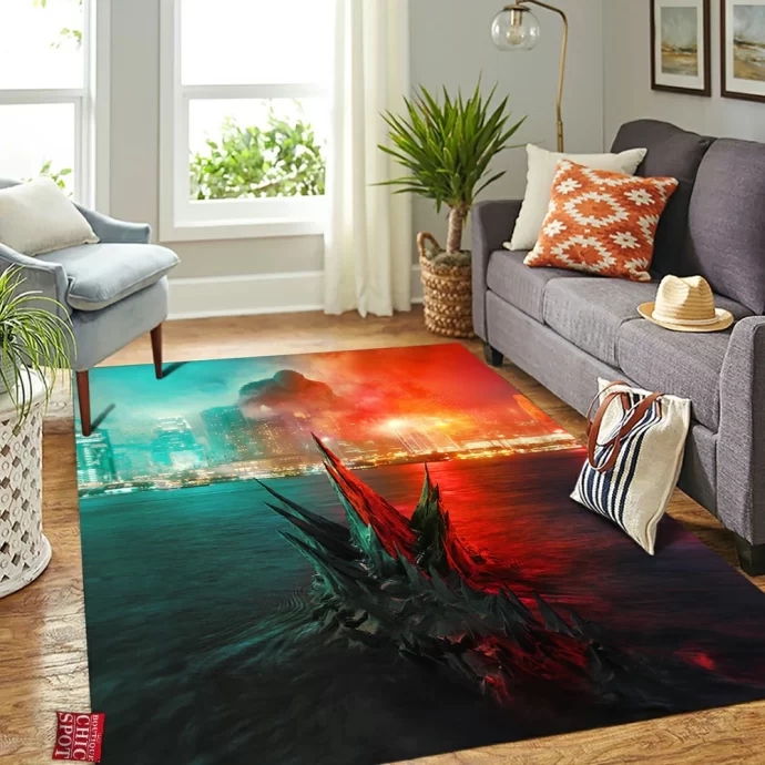 Godzilla Kong Rectangle Rug