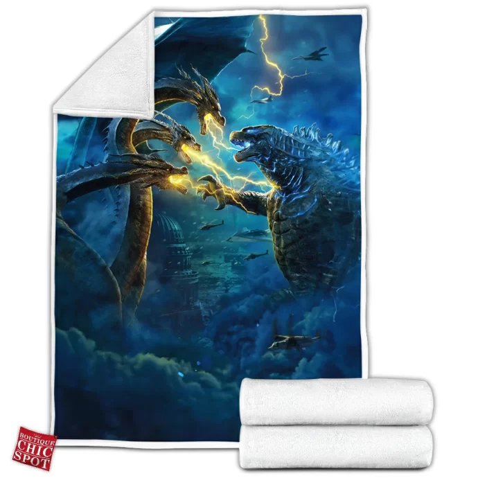 Godzilla Fleece Blanket