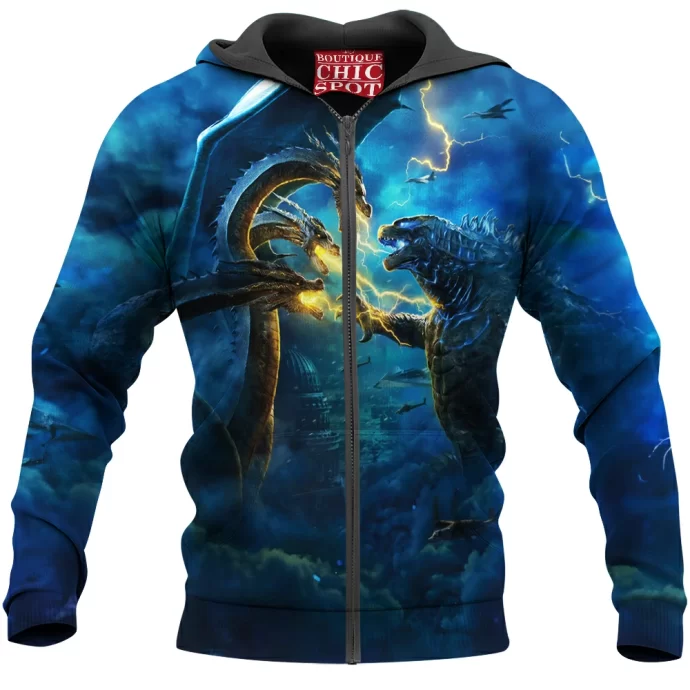 Godzilla Zip Hoodie