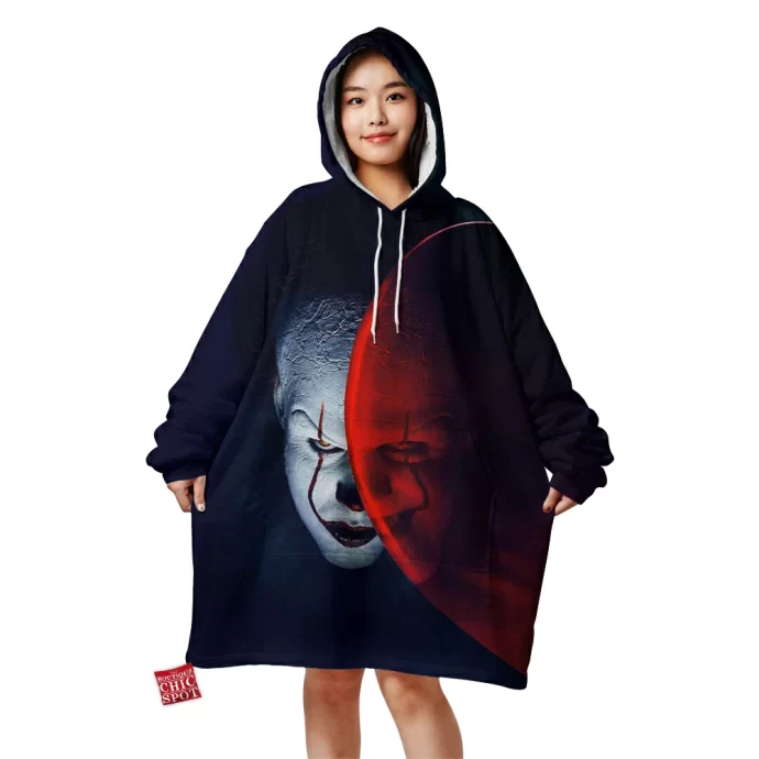 Pennywise IT Blanket Hoodie