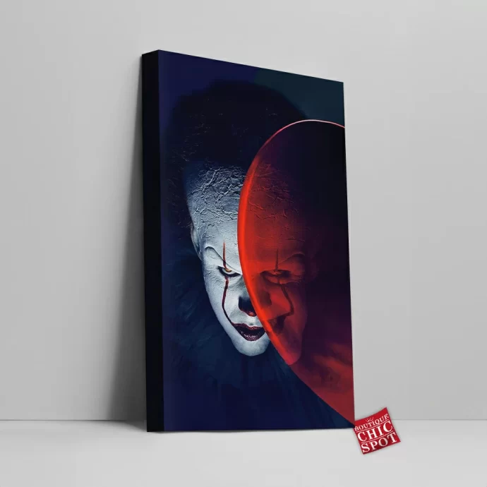 Pennywise IT Canvas Wall Art