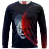 Horror Zip Sweatshirt, Pennywise Zip Sweatshirt