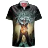 Cat Hawaiian-Shirt, Comic Hawaiian-Shirt, Spider-man Hawaiian-Shirt