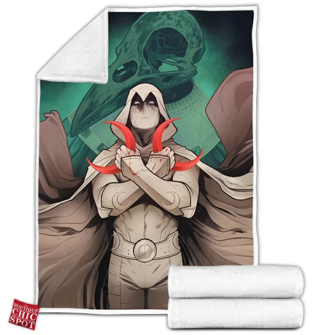 Moon Knight Fleece Blanket