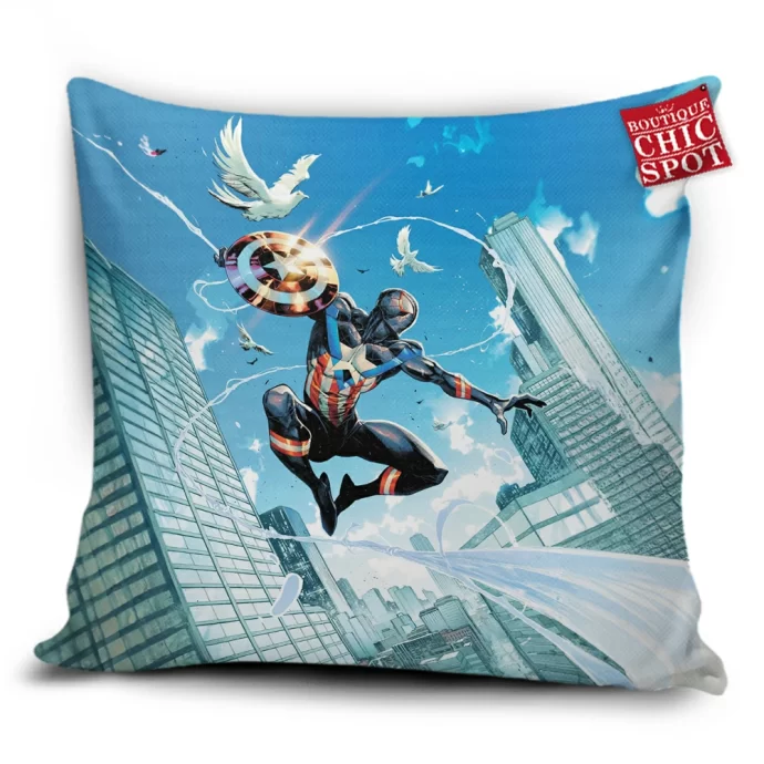 Captain America Spider-man Pillow Cover