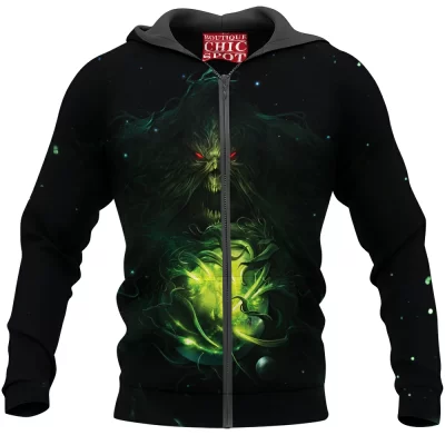 Comic Zip-Hoodie, Swamp Thing Zip-Hoodie