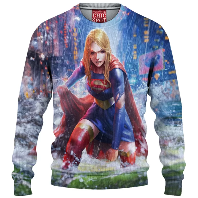 Supergirl Knitted Sweater