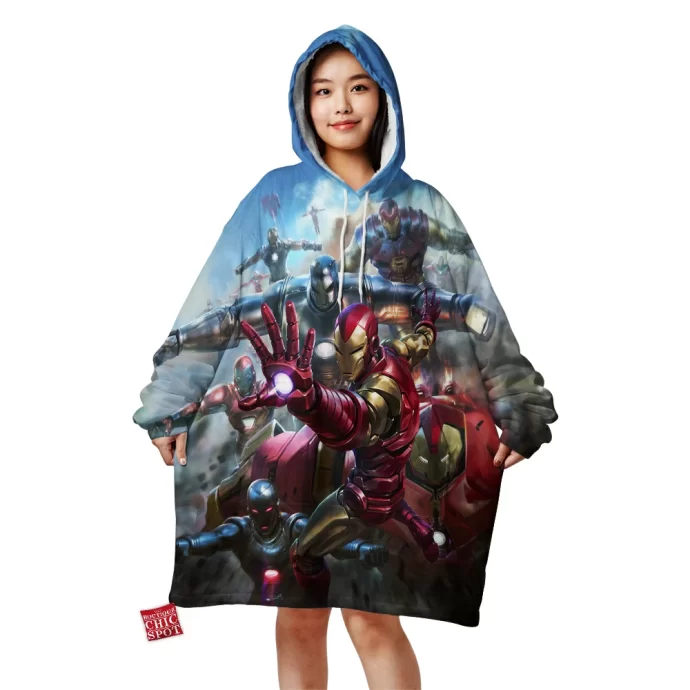 Iron Man Blanket Hoodie