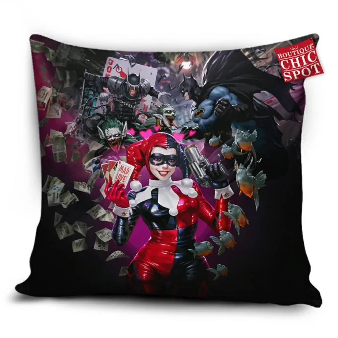 Harley Quinn Pillow Cover