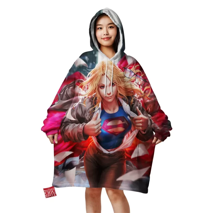 Supergirl Blanket Hoodie