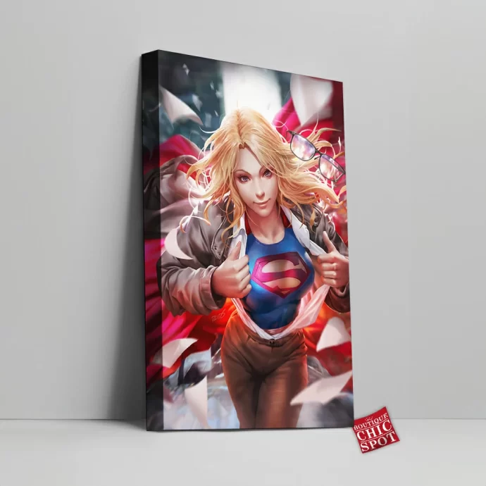 Supergirl Canvas Wall Art