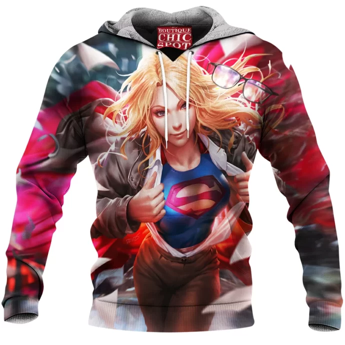 Supergirl Fleece Hoodie