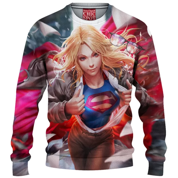 Supergirl Knitted Sweater