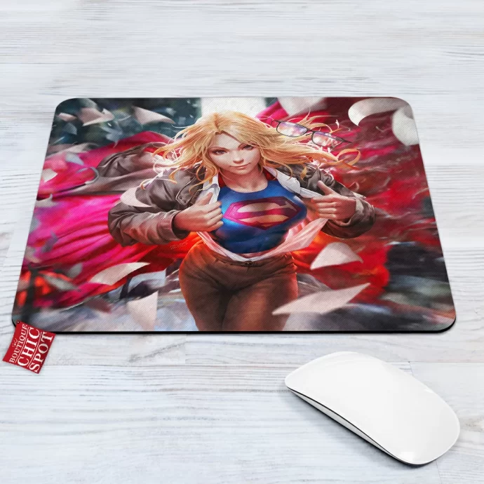 Supergirl Mouse Pad