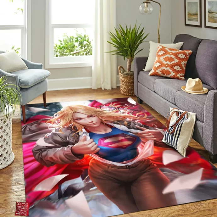 Supergirl Rectangle Rug