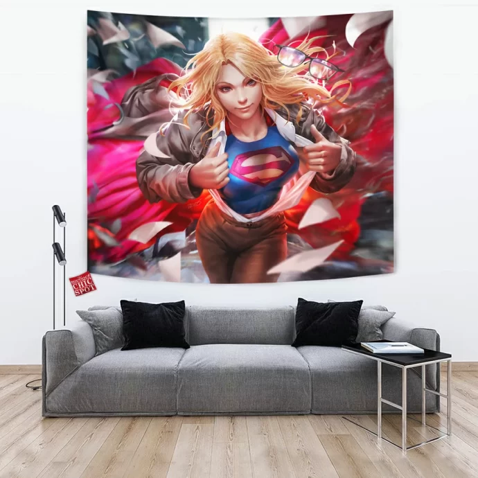 Supergirl Tapestry