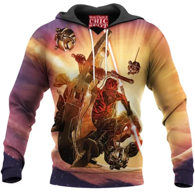 Darth Maul Hoodie, Sci-Fi Hoodie, Star Wars Hoodie