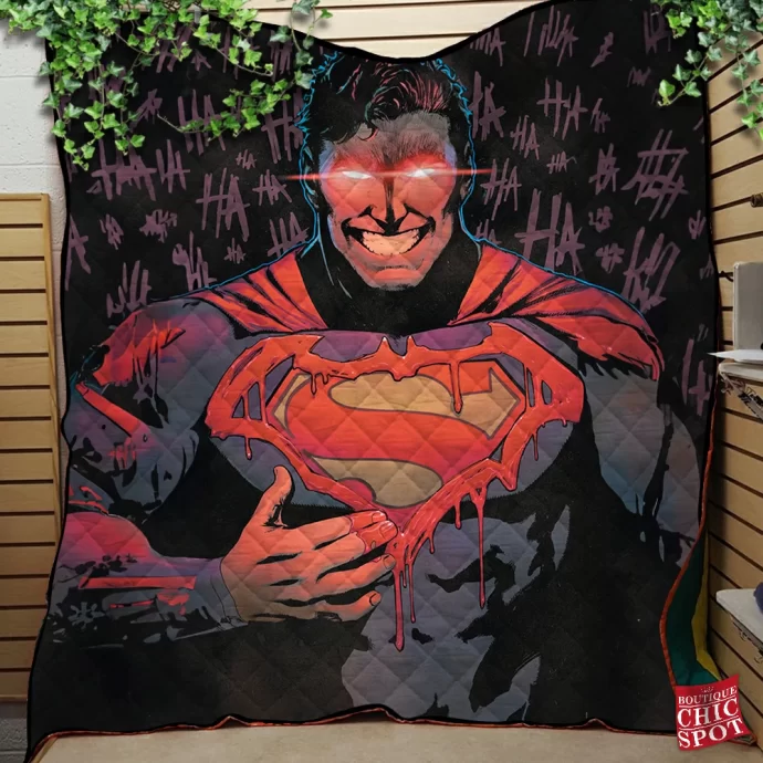 Superman Quilt Blanket