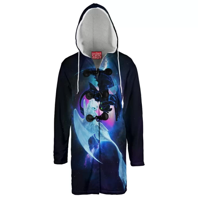 Night Light Fury Hooded Cloak Coat