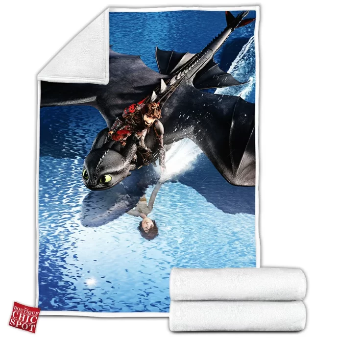 Hiccups Journey Fleece Blanket