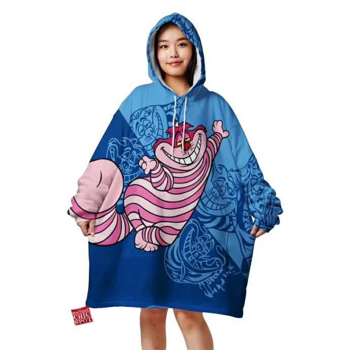 Cheshire Cat Blanket Hoodie