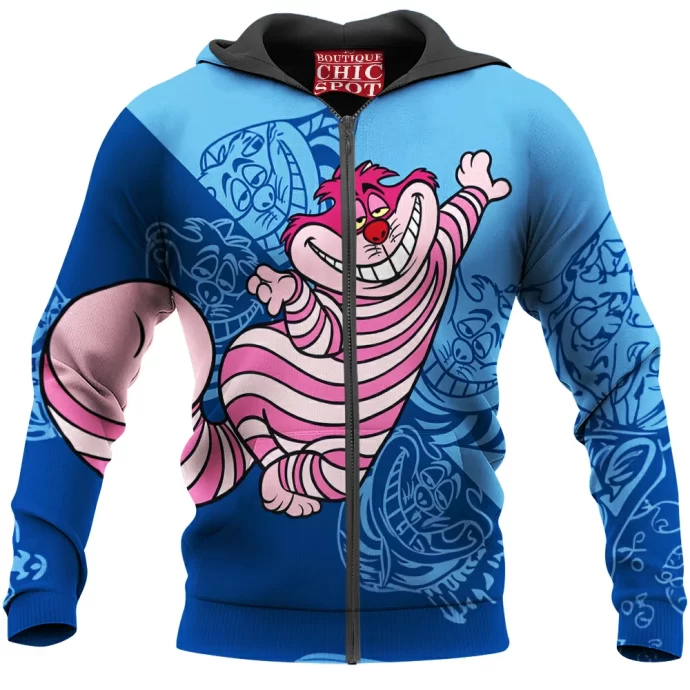 Cheshire Cat Zip Hoodie