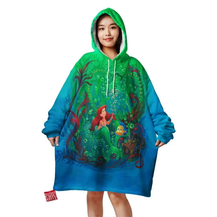 The Little Mermaid Blanket Hoodie