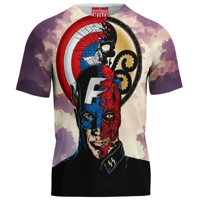 Captain America Red Skull T-Shirt