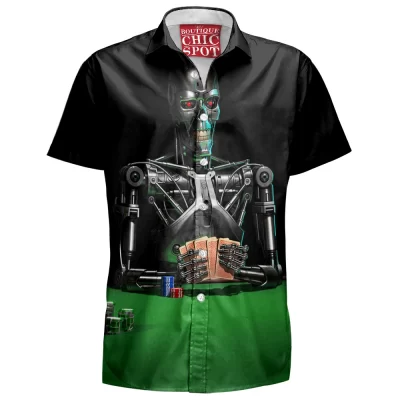 Sci-Fi Hawaiian-Shirt, Terminator Hawaiian-Shirt